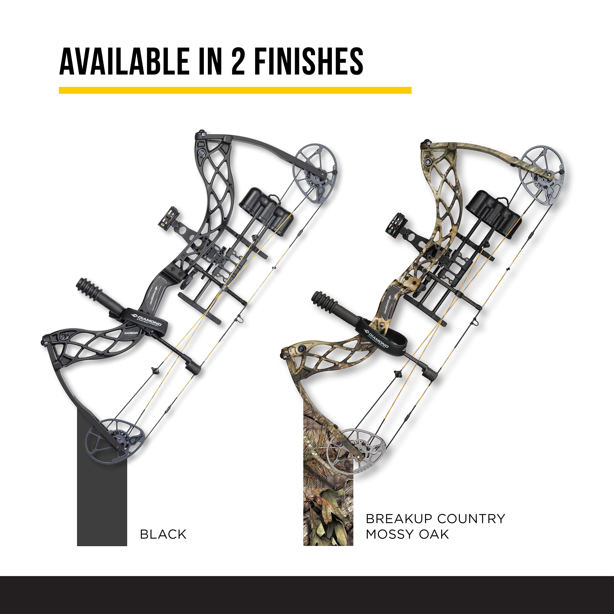 Diamond Archery Deploy SB Compound Bow 60 lbs, Multiple Colors and
