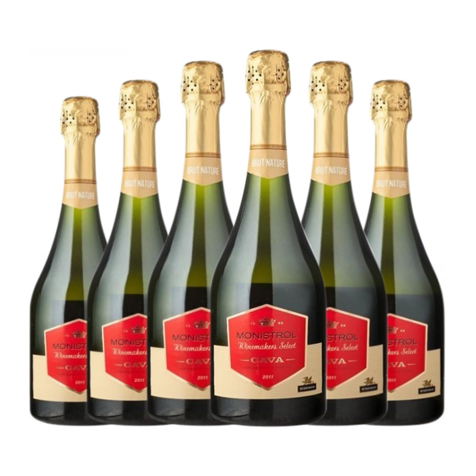 Marqués de Monistrol Vintage Brut Nature Cava Reserva 75 cl Espumoso blanco (Caja de 6 Botellas de 75 cl)