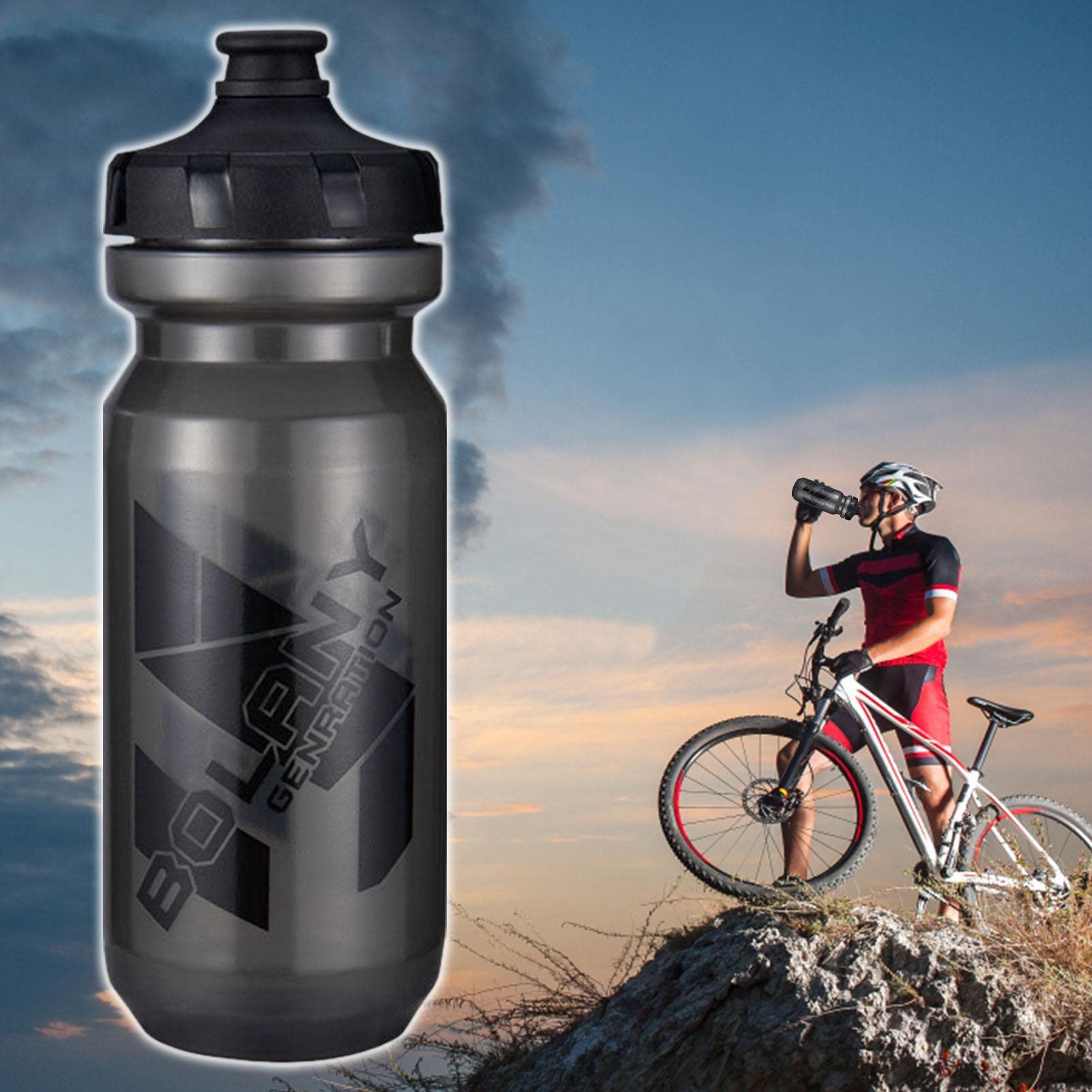 Pack De 2 Bidones De Ciclismo 750 Ml - Sin BPA, A Prueba De Fugas, Ligeros Y Compatibles Con Cualquier Jaula