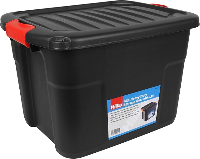 42L Heavy Duty Storage Box with Lid