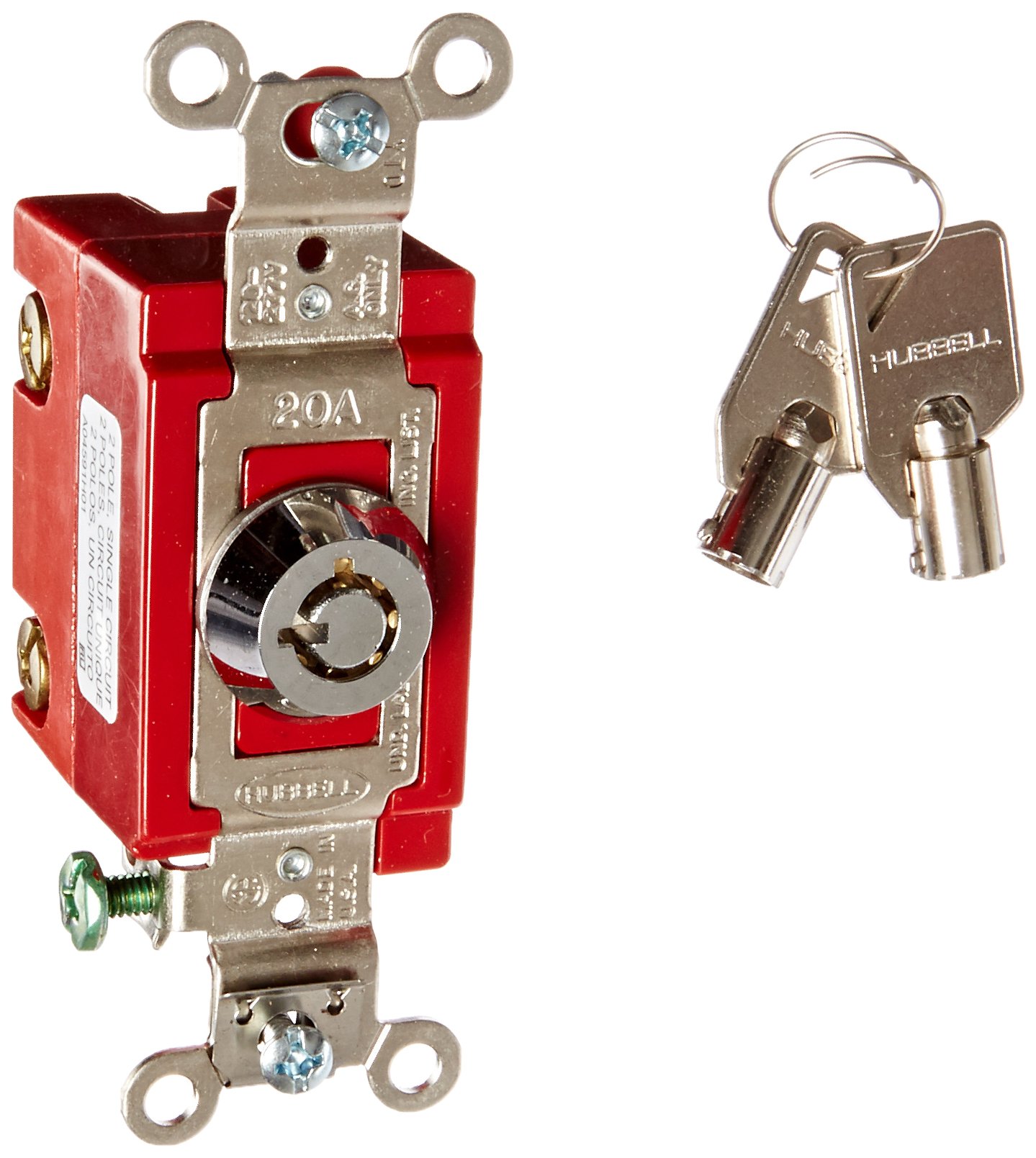 Hubbell HBL1222RKL 43173 AC Switch, See Image