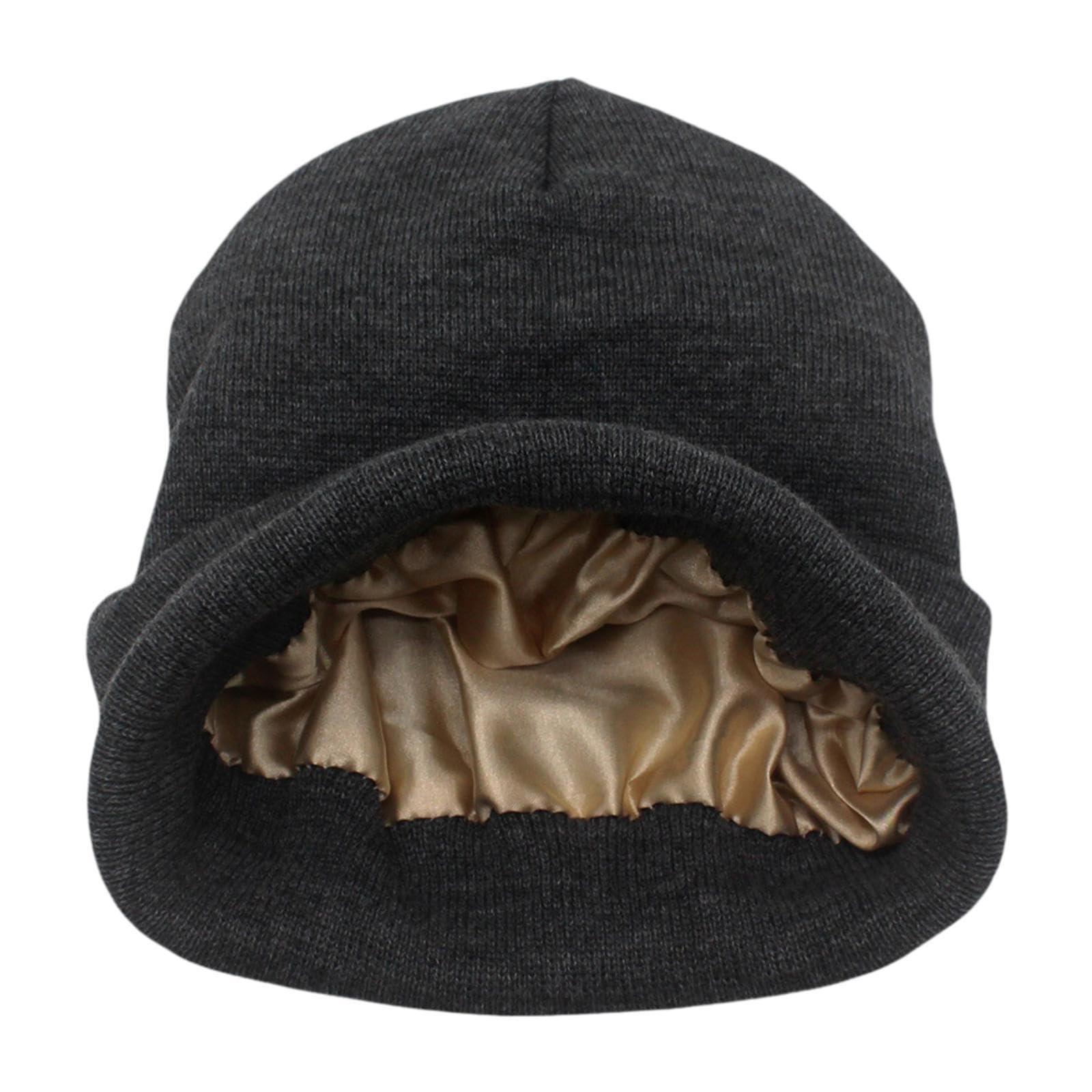 ZOOMELLA Winter Beanie Hat Windproof Men Women for Riding Snowboarding Outdoor Sports Dark Gray Clothing, Shoes & Accessories|Mens Accessories|Hats