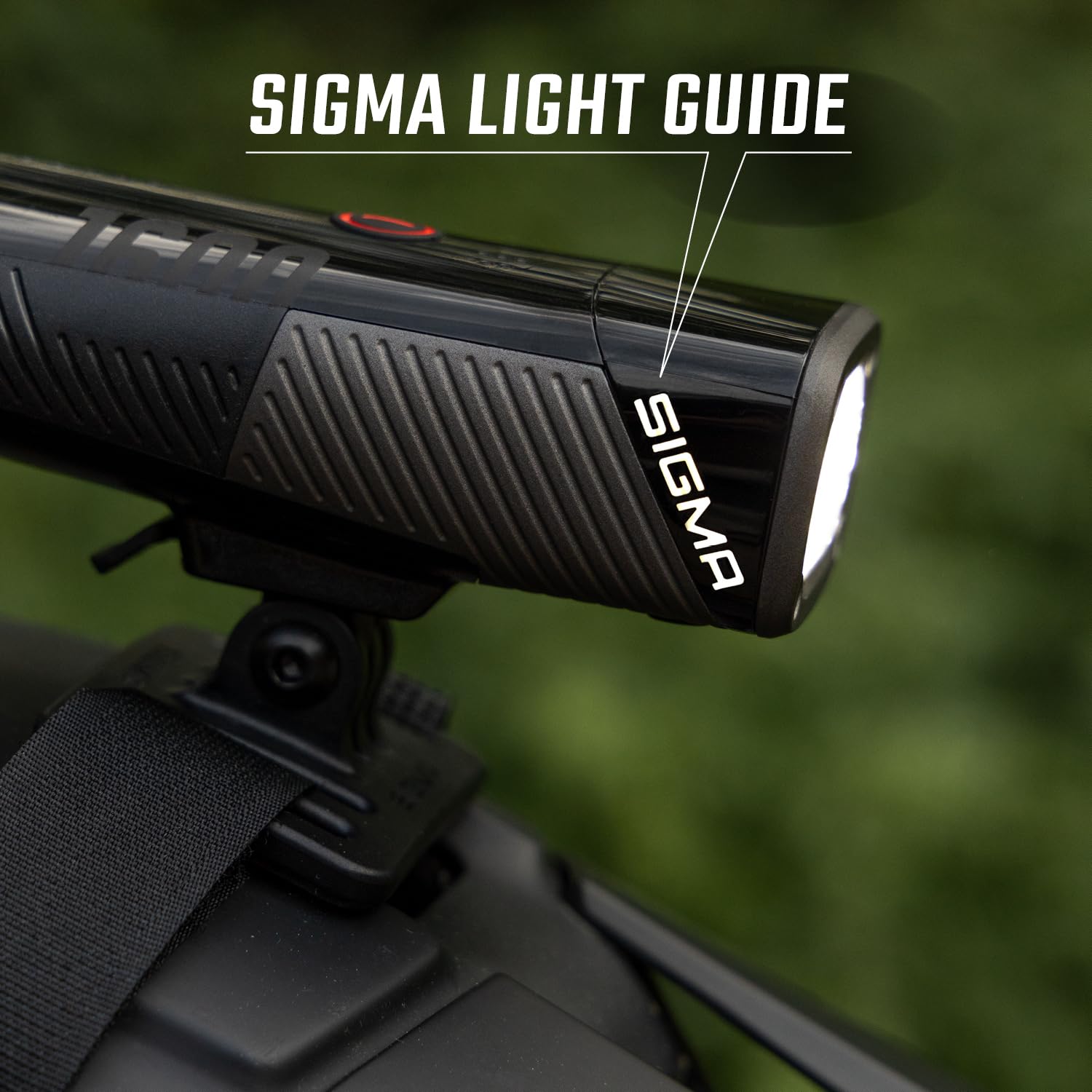 SIGMA Buster 1600HL | luce da casco con 1600 lumen | luce da casco ricaricabile con 6 modalità di illuminazione | eccellente immagine luminosa grazie alla doppia lente con LED Osram | colore: nero