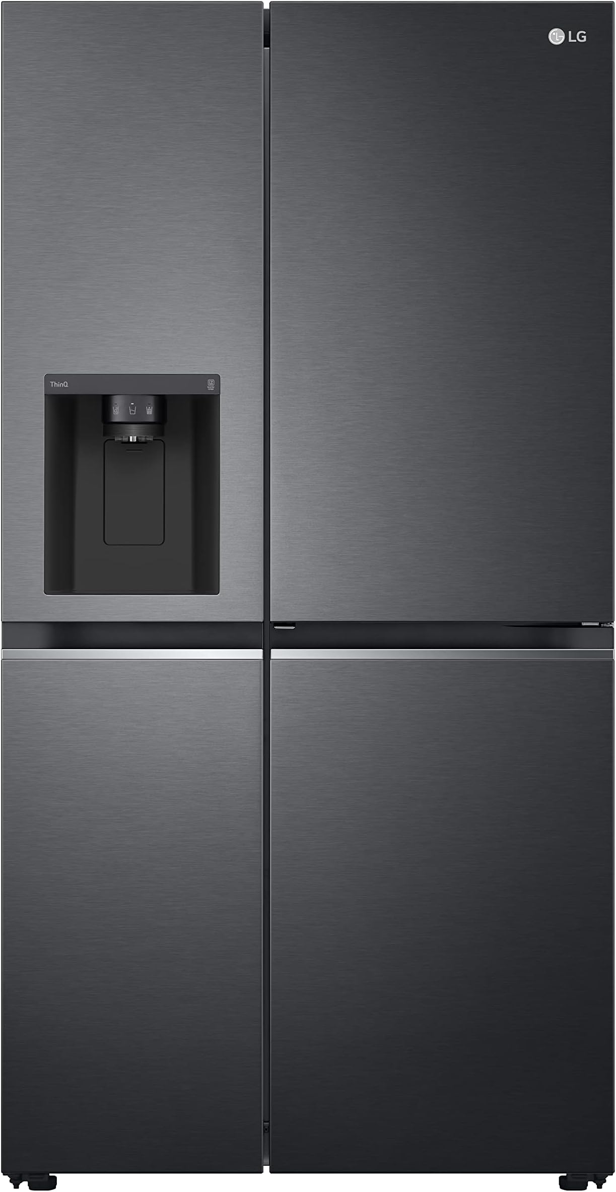 LG Electronics GSXV90MCAE SidebySide mit InstaView DoorinDoor® EIS, Crushed Ice und