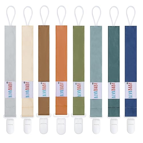Miniatura 6 de ALVA BABY - Pañales de tela para bebé, paquete de 6 con 12 insertos, clips para chupete para niños y niñas, correa para juguetes mordedores