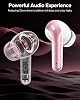 Audífonos TAGRY Bluetooth verdaderamente inalámbricos con 60 horas de reproducción, pantalla LED de potencia, estuche de carga inalámbrica, resistentes al agua IPX5, con micrófono para TV, smartphone, laptop, computadora y deportes 7