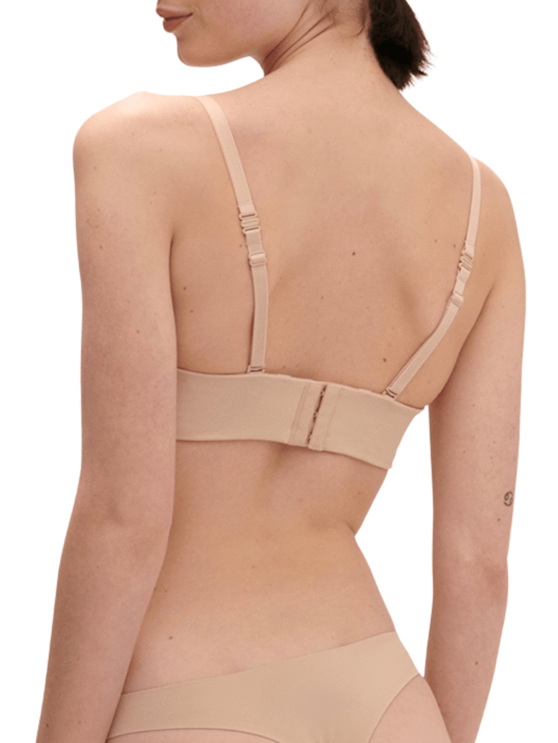 Simone Perele Sujetador Sin Tirantes con Copas De Malla Y Aros - Invisible