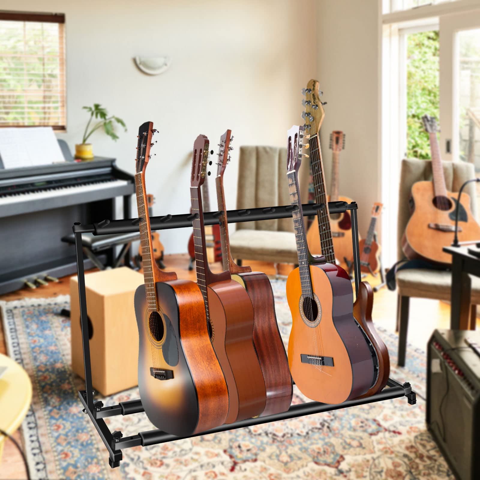 即納&大特価】 Tomapa様 専用 ギター5本立てスタンド2個セット その他