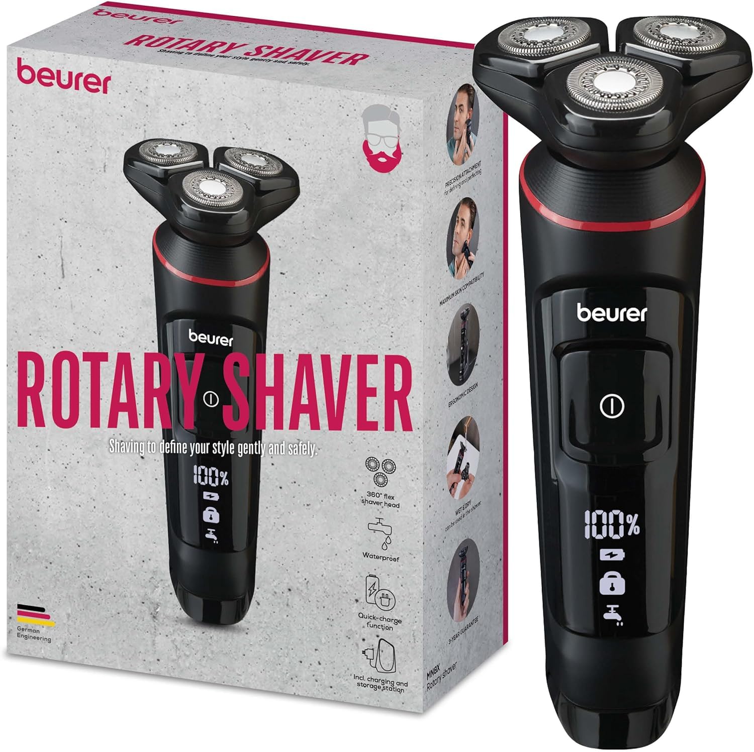Beurer Mn8x Shaver 1 Pc