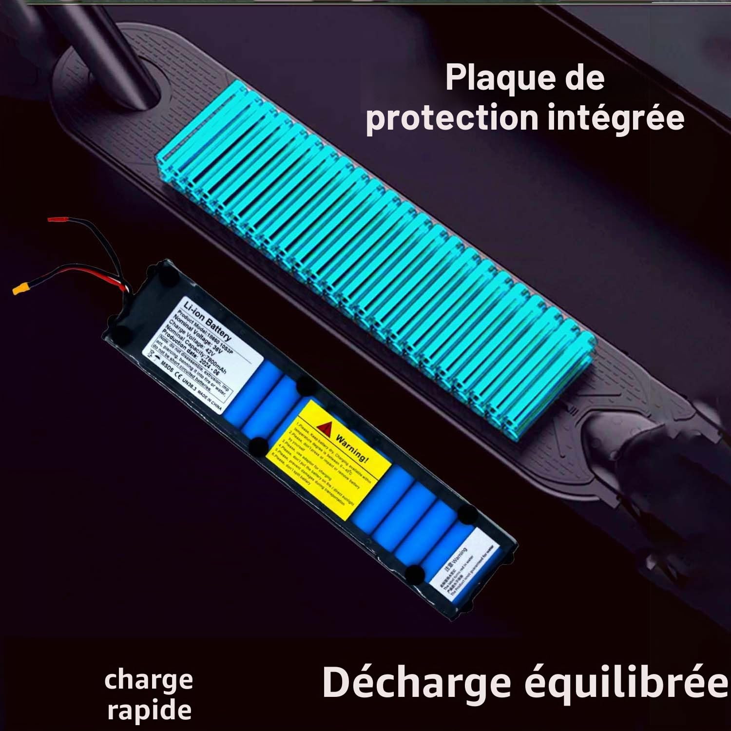 Batterie De Scooter Électrique 36V 6.6AH / 7.8AH / 9.6AH Batterie De Scooter M365 Pièces De Rechange Batterie Lithium-ION