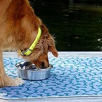 Vista 25 de rocket & rex Almohadilla antideslizante lavable para orina de perros, impermeable y reutilizable para entrenamiento de orinal, parto, viajes, forro