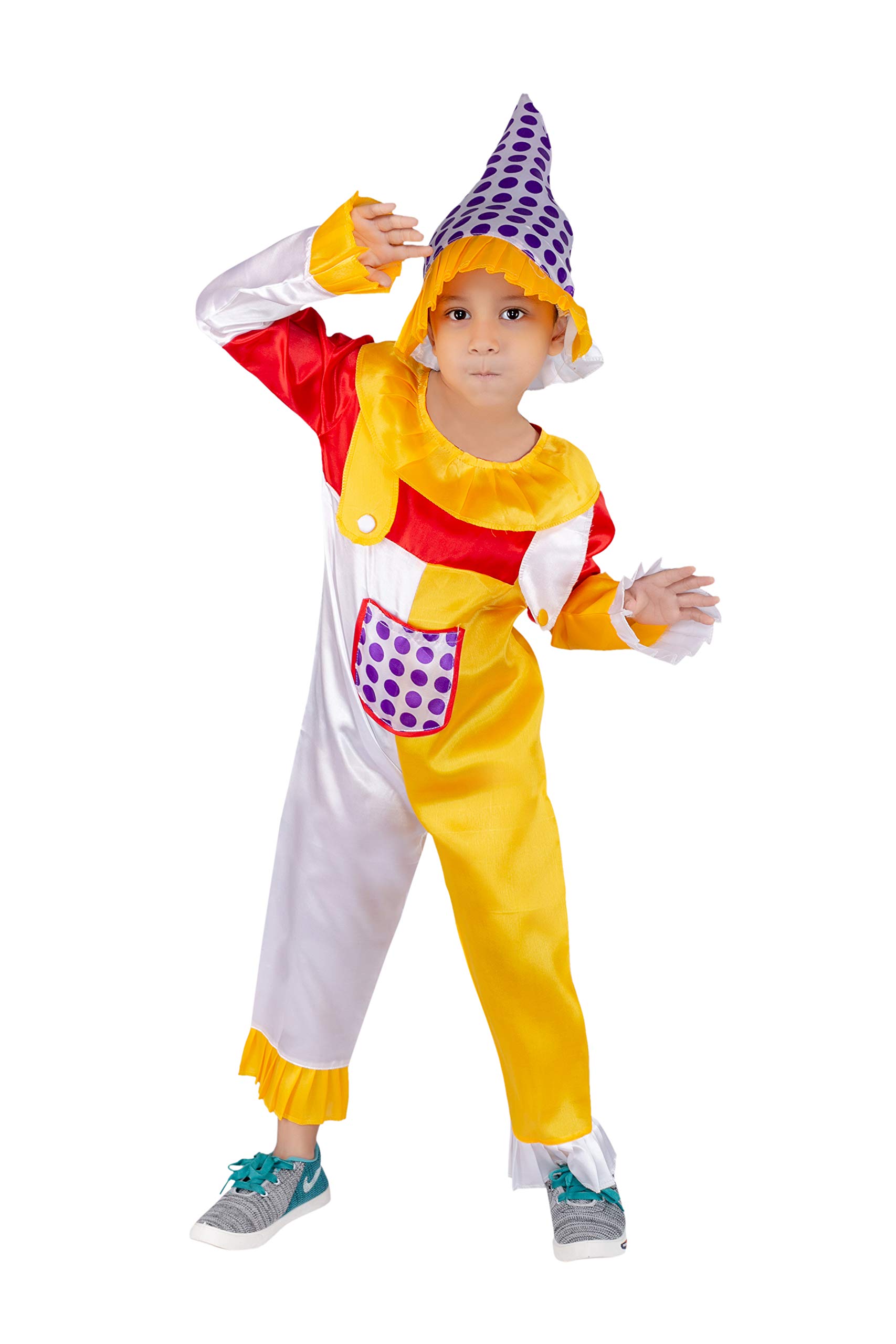 Smuktar garments Joker Costume for Kids (1 to 11 Years)