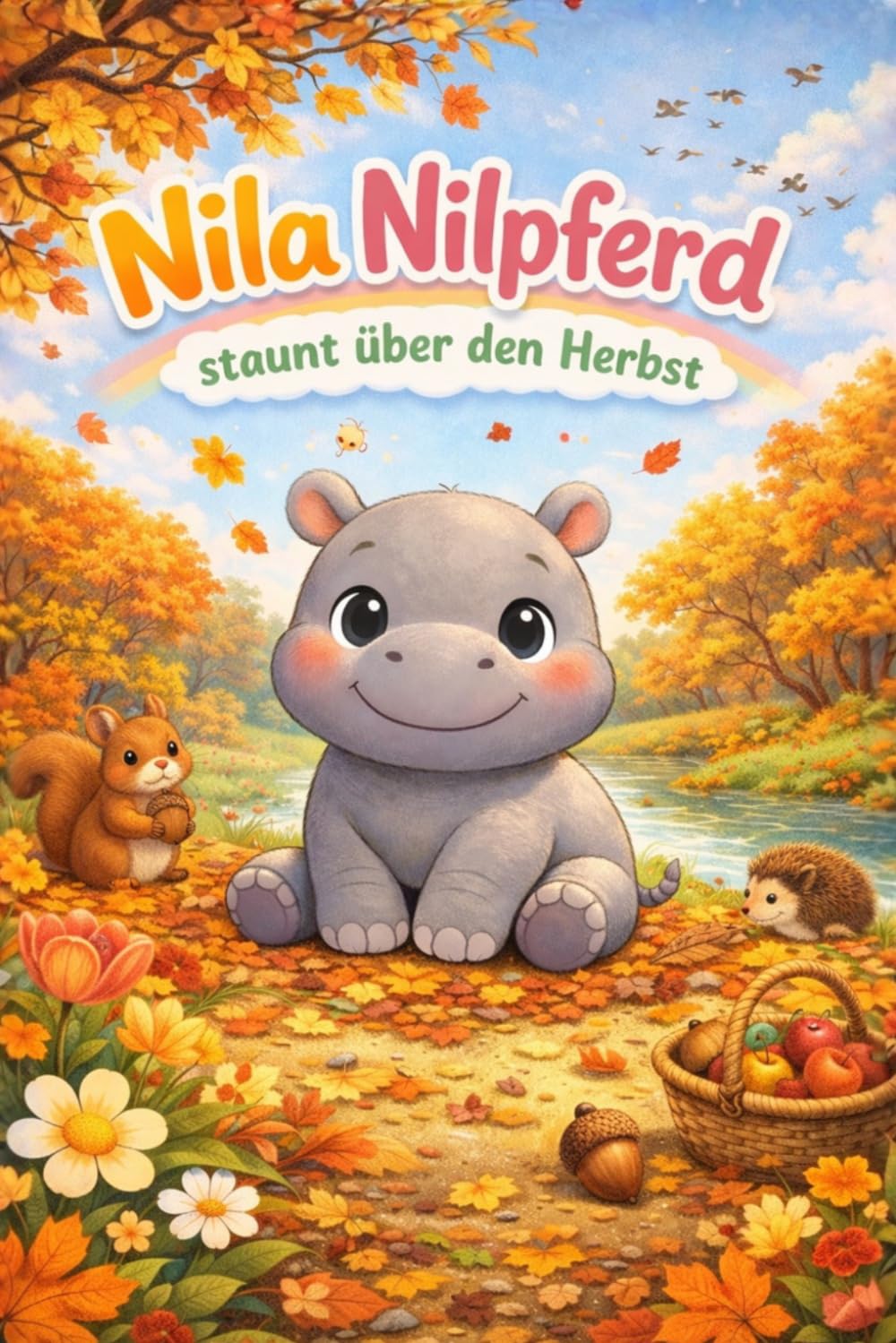 Nila Nilpferd staunt über den Herbst (Jahreszeiten)