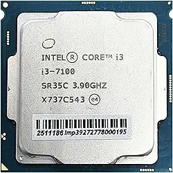 Processador Intel Core i3-7100 7ª Geração 3.9GHz Cache 3Mb Soquete LGA 1151 4 Threads