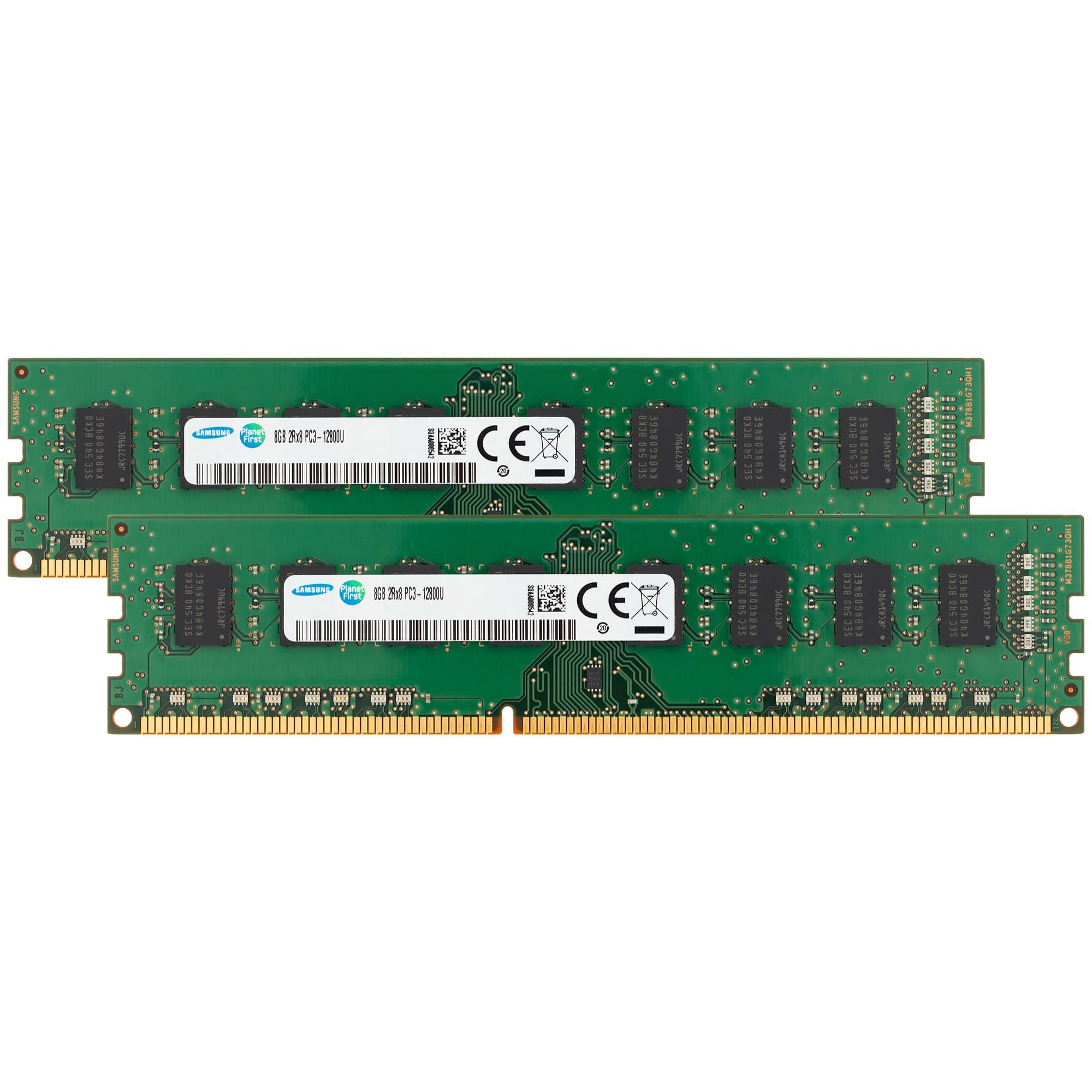 Samsung 16GB (2x8GB) DDR3 1600MHz PC3-12800 CL11 UDIMM 2Rx8 Dual