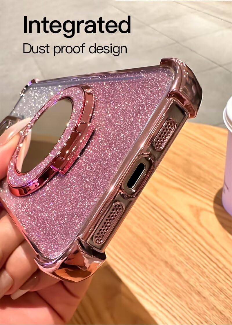 Custodie a Specchio con Supporto per Xiaomi Redmi Note 15 14 13 12 11 Pro Plus 5G, Cover per Redmi Note 10S 11S 12S 10 Pro  202192403