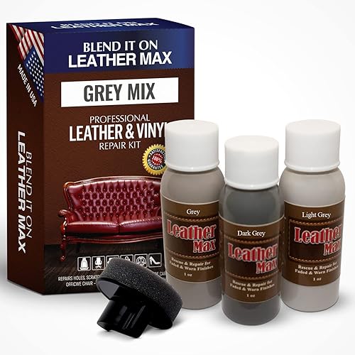 Miniatura 4 de Leather Max - Kit de reparación y acabado de mezcla rápida, restauración de sofás, recolorea muebles y reparación de asientos de automóvil,