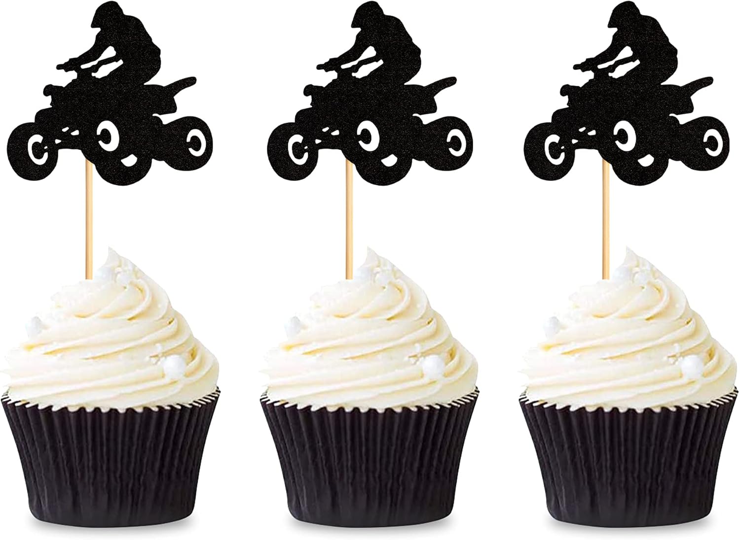 Buy Unimall Pack Of 24pcs Happy Birthday Atv Cupcake Topper Black Flash Motorcycle Sport Theme Birthday Motocross Cake Picks Fruit Picks Party Cake Decoration For Man Or Boy Online In Indonesia B096zfw7ty Buy Unimall Pack Of 24pcs Happy Birthday Atv Cupcake Topper Black Flash Motorcycle Sport Theme Birthday Motocross Cake Picks Fruit Picks Party Cake Decoration For Man Or Boy Online In Indonesia B096zfw7ty