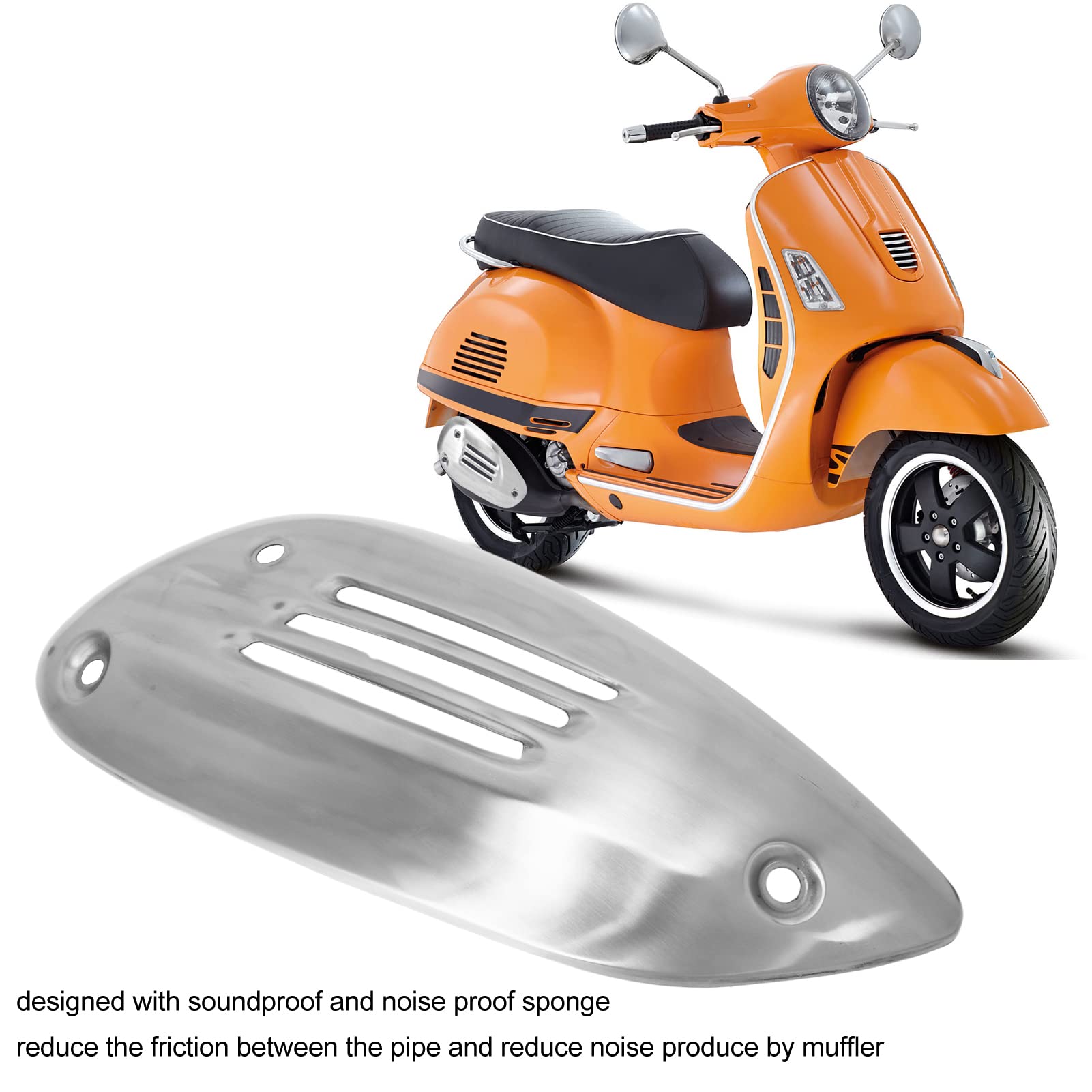 Escape POLINI MAXI SCOOTER PIAGGIO VESPA GTS, GTV, SUPER HPE Y 300 IE A Partir De 2020 Catálisis No