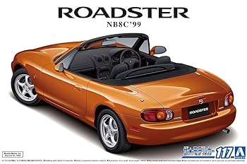 Amazon.com: Aoshima Mazda NB8C Roadster RS '99 1:24 Scale