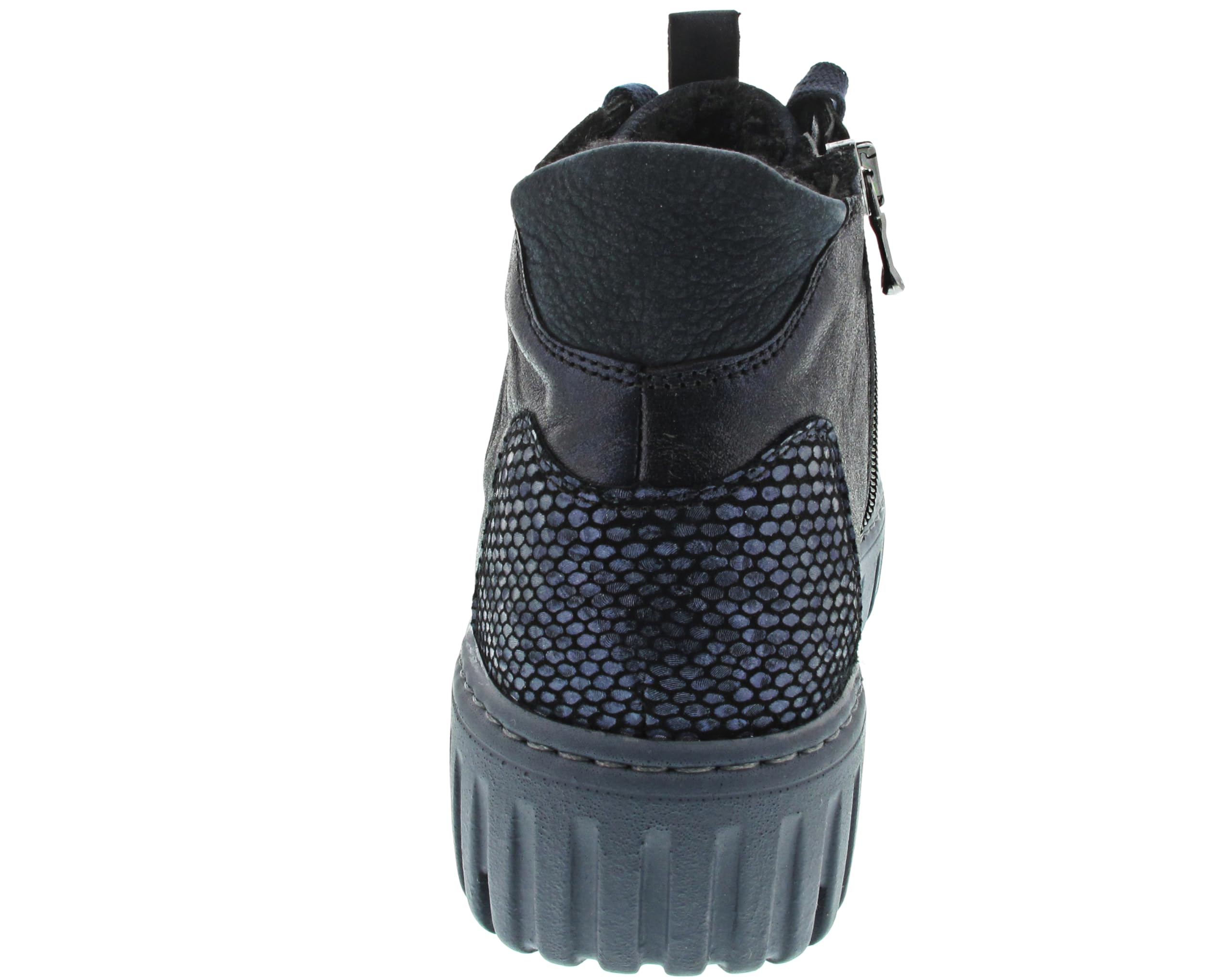 Waldläufer H-Livia Schnürstiefel Blau