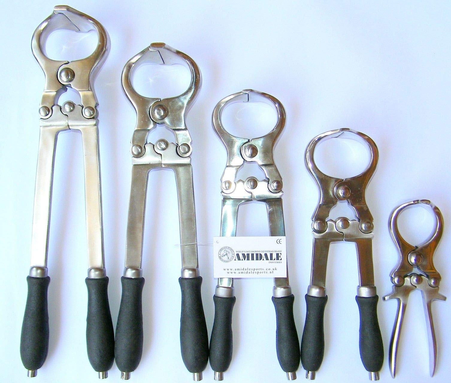 Amidale EMASCULATOR VETERINARY BLOODLESS CASTRATION BURDIZZO CASTRATOR 5 SIZES