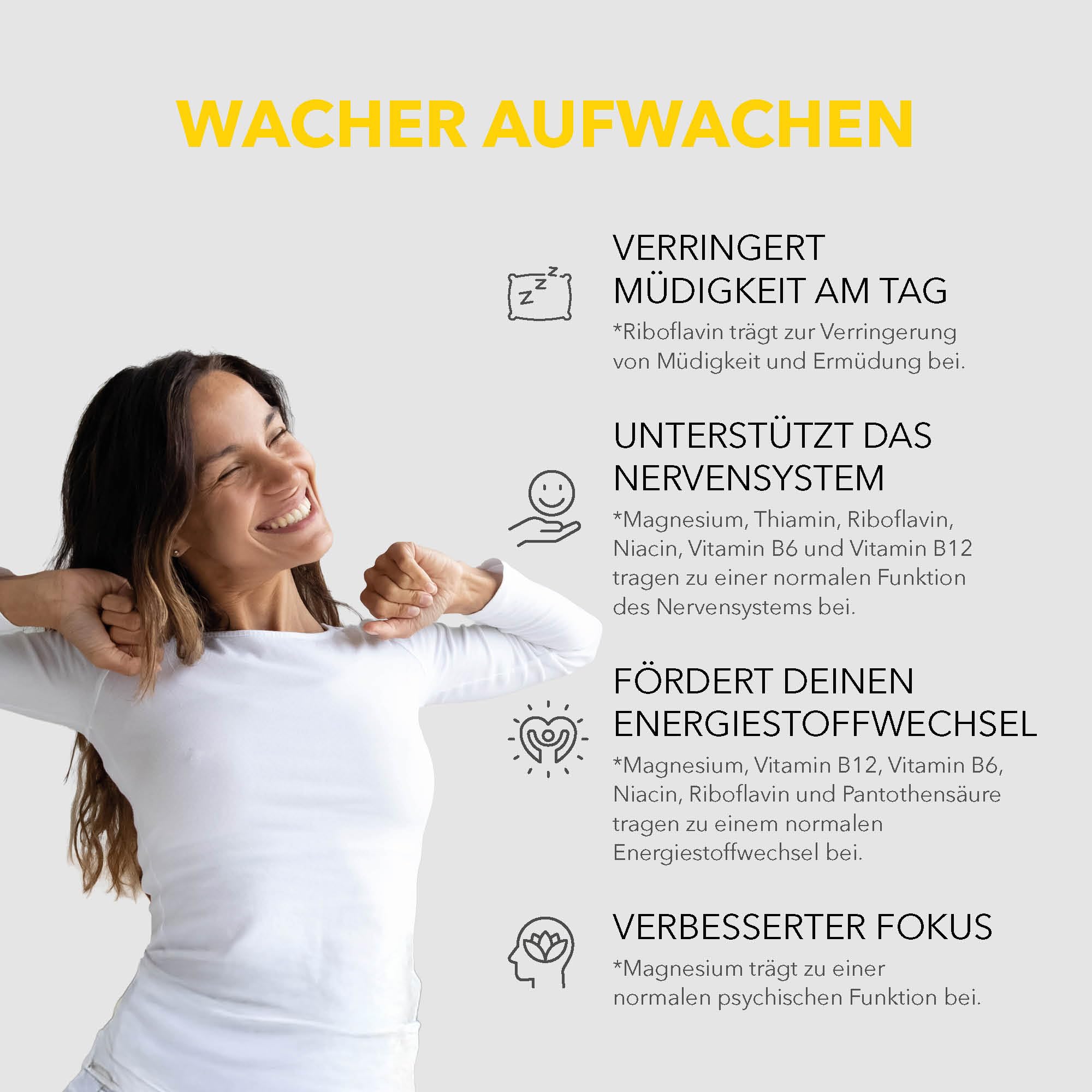 smartsleep® ORIGINAL 12er-Set – Innovativer Nährstoffkomplex für die Nacht mit Vitaminen, Mineralstoffen, Glycin & Kreatin – Vegan, laktose- & glutenfrei