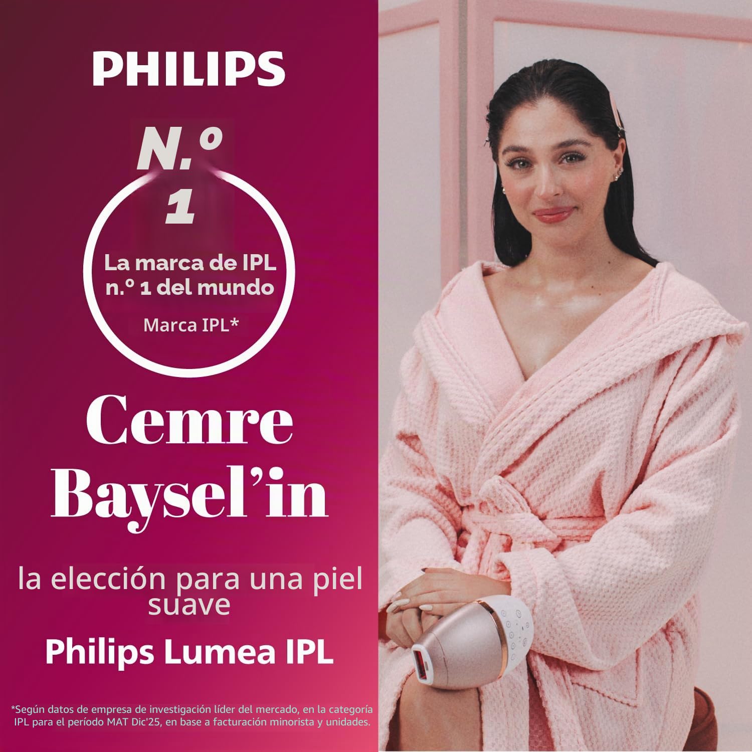 Philips Lumea Advanced Dispositivo de depilación IPL SC1997/00 - Depilación con luz (Oro, Blanco, Luz pulsada doméstica (HPL), 15 min, 1 min, 1 min, 1 min)