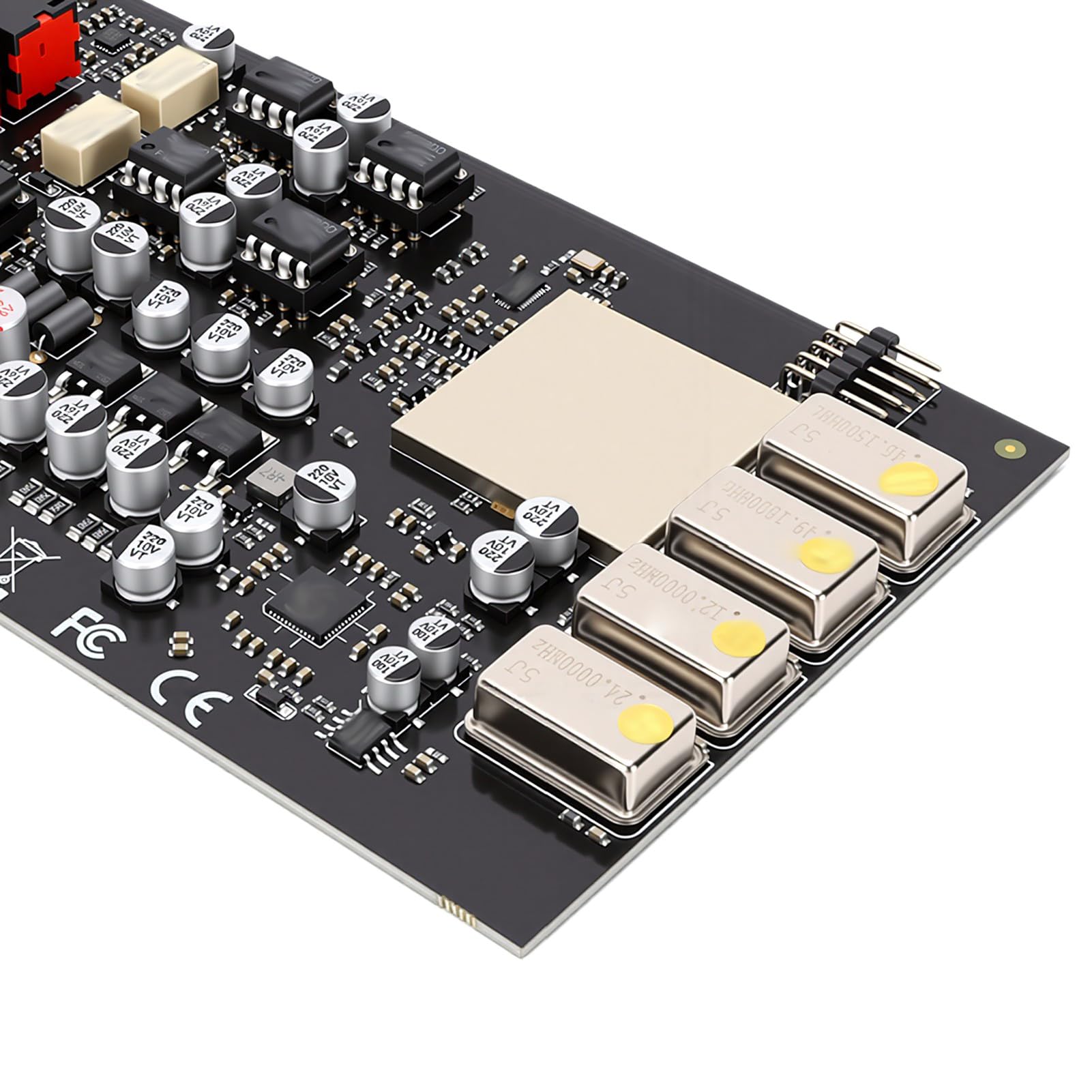 Bewinner Carte Son PCIe 2.0 Canaux ESS9038Q2M Chip, pour PC Gaming et | Clarté exceptionnelle, prise en charge 44,1 kHz/48 kHz, interfaces de sortie multiples, compatible avec et