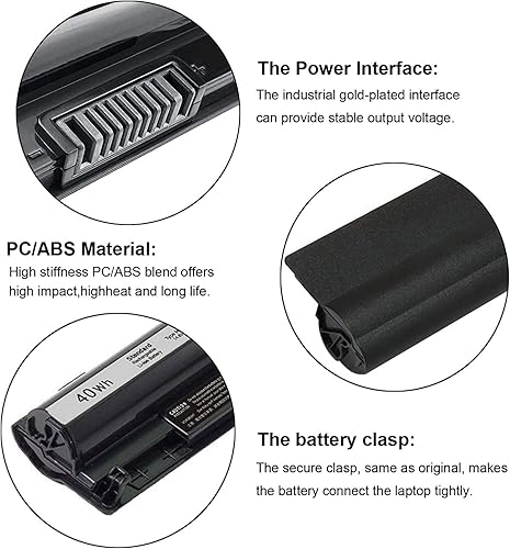 Miniatura 4 de Batería portátil M5Y1K de 14.8 V y 40 Wh para Dell Inspiron 15 5000 3000 Series 5559 5566 5558 17 5758 5759 5755 5551 3552 3558 14 3451 3452 5458