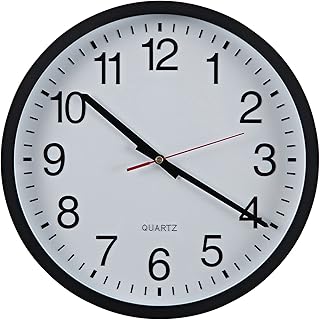 Universal 10431 Round Wall Clock, 12 5/8