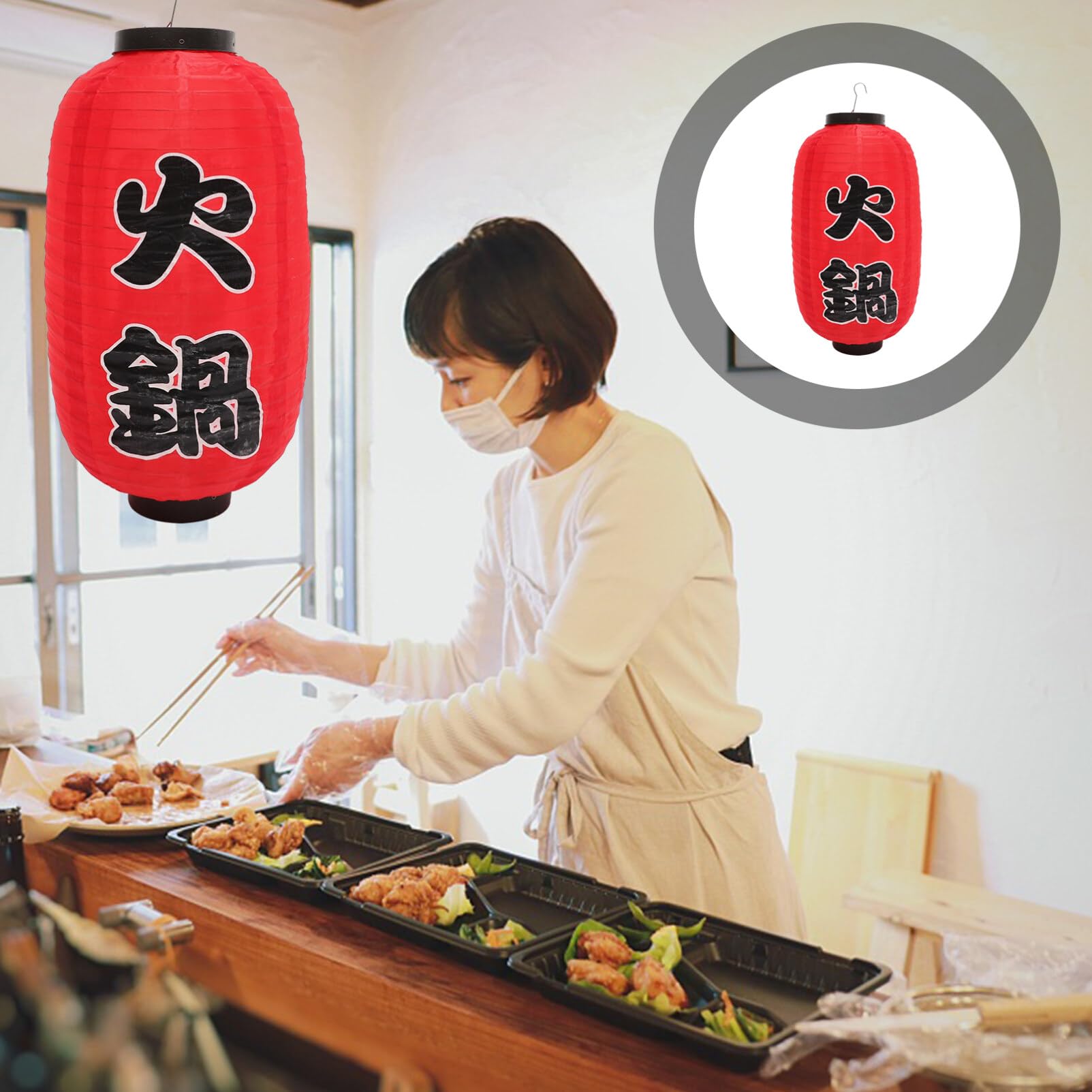 12 Lanterne Cinesi Biodegradabili - Con 2 Cuori, Per Feste Romantiche - Foto 2