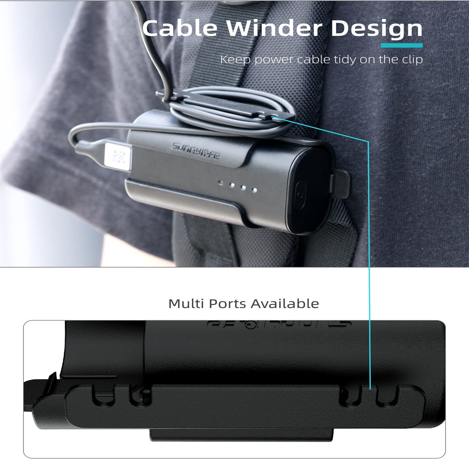 Batteriehalter Für DJI Goggles 2 & FPV Goggles V2 - Leichter Akku-Clip