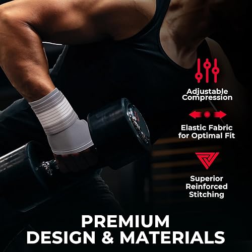 Miniatura 5 de NeoTech Care Muñequera de palma de mano, gris (talla L, 1 par)