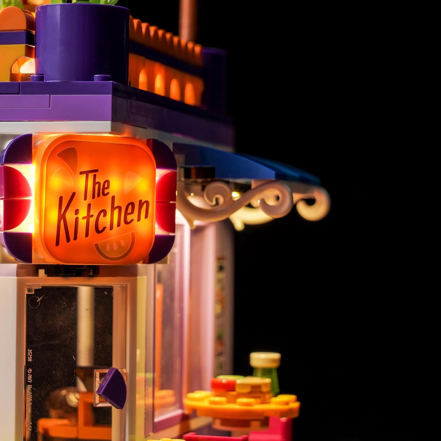 VONADO LED Light Kit Compatible with Lego Heartlake City Community Kitchen (No Model), Remote Control DIY Decor Lighting Compatible with 41747 Lego Friends Heartlake City, New 2023 (ONLY Lights)