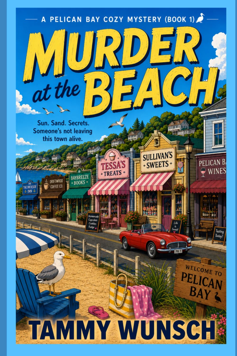 Murder at the Beach: A Pelican Bay Cozy Mystery Book