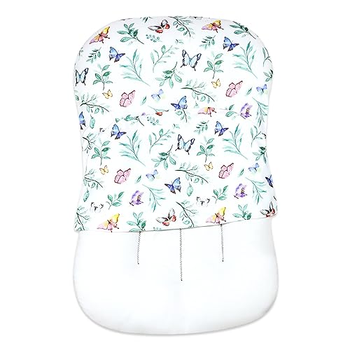Miniatura 14 de Hooyax Baby Lounger Slipcover for Newborns, Removable Infant Floor Seat, Padded Lounger Cover with Animal Design