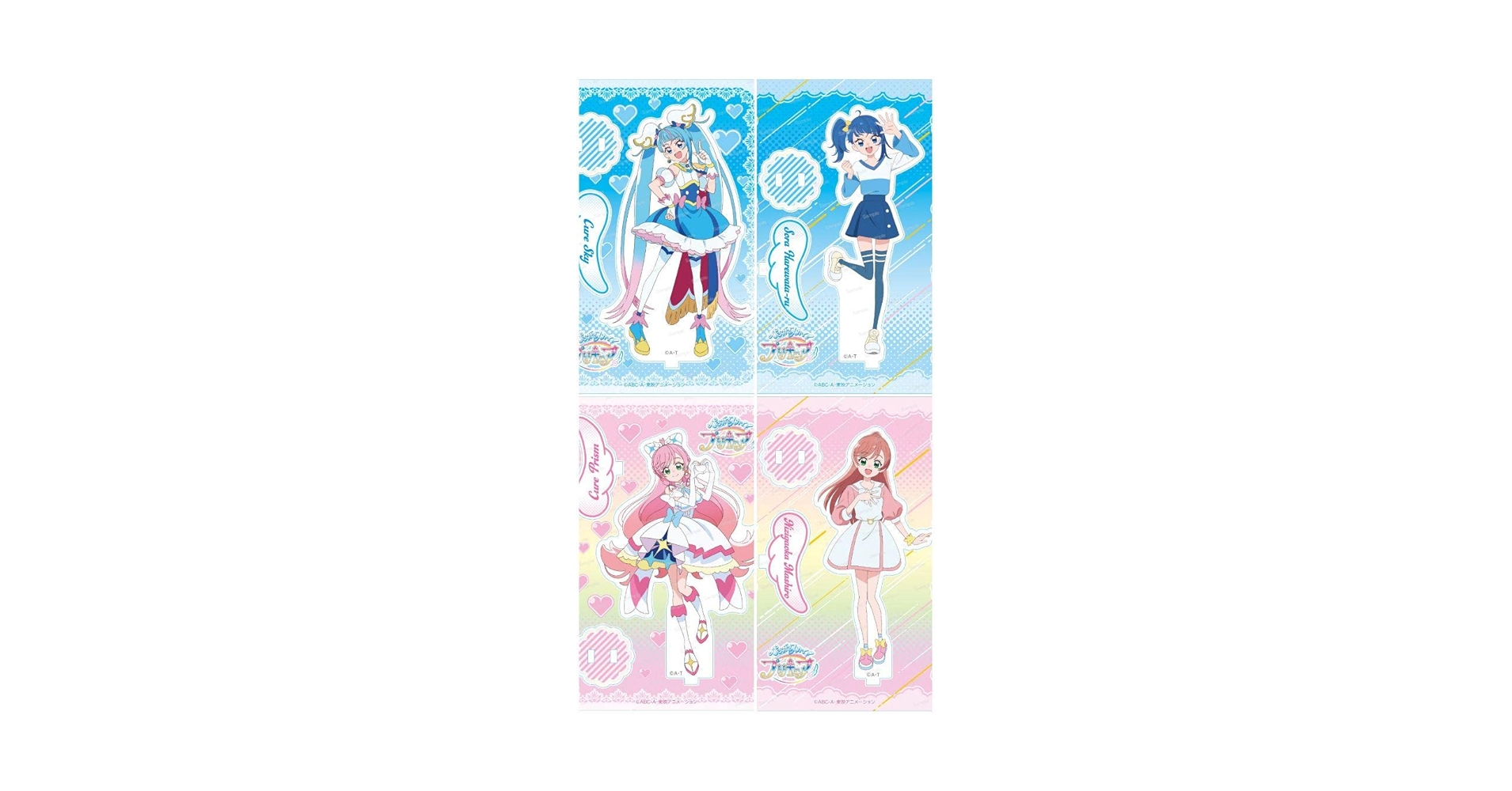 ［新品ラスト］ひろがるスカイ！プリキュア　シャープ　コラボ　ゆらゆらアクスタ 新品ラスト］ひろがるスカイ！プリキュア シャープ コラボ