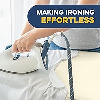 Vista 6 de Ironing Board Full Size, RAINHOL Compact Iron Board with Iron Rest, Heat Resistant Cover with Ultra Thick Padding, Height Adjustable Heavy Duty for