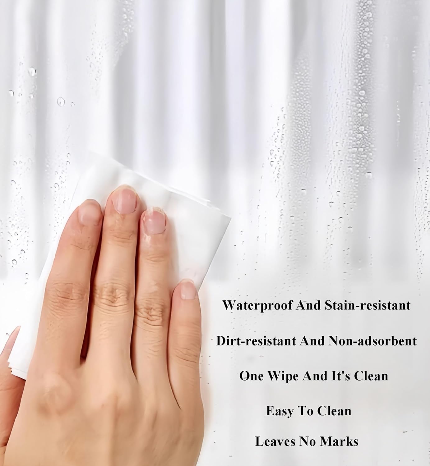 Winter Weatherproofing Window Insulation Film Transparent Heat Warm Curtains Window Insulation Kit Suitable for Living Room Bedroom Kitchen Bathroom