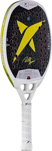 Miniatura 5 de Drop Shot Quantum BT Ralff Abreu - Raqueta oficial de tenis de playa  Fibra de carbono de 12 quilates  EVA Pro Core  Cara 3D + superficie de arena