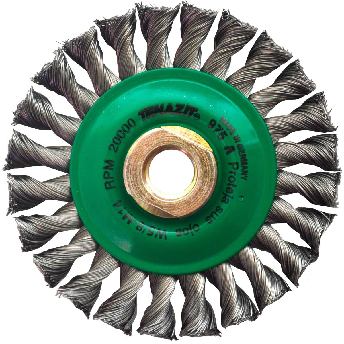 Austromex 975 BRUSH CIRC. TWISTED STEEL 4x0.014 