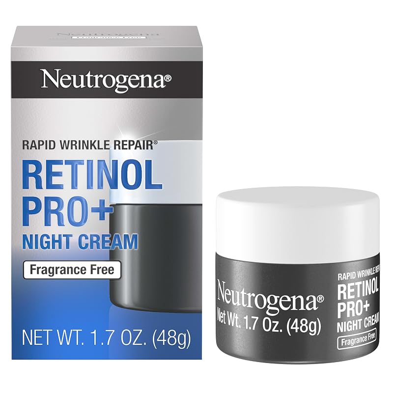 Creme noturno facial Neutrogena Rapid Wrinkle Repair Retinol Pro+, 50 mL