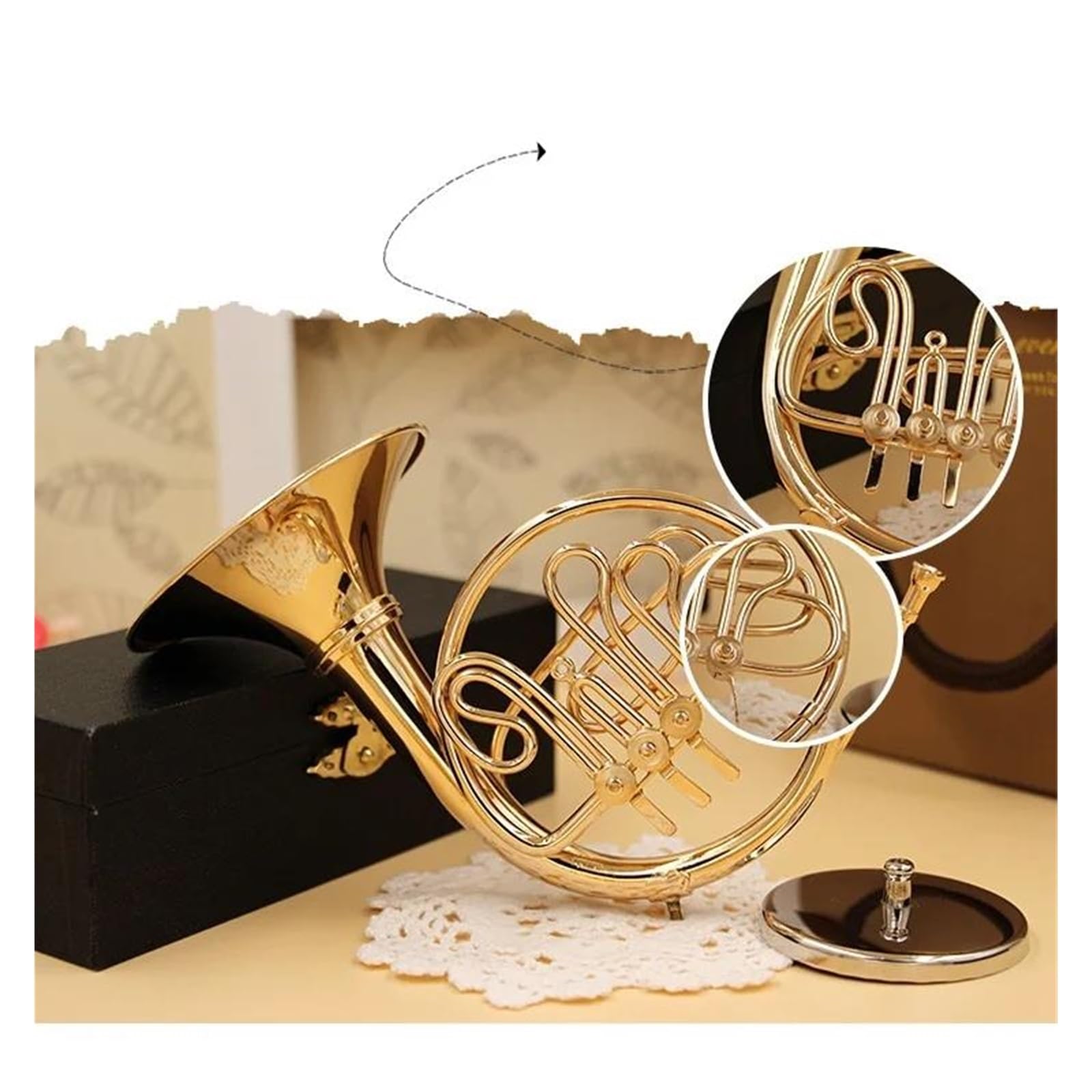 Specchio Da Scrivania Convesso Da 6 Pollici, Decorazione Per Vaso Sicurezza Per Vedere Dietro Di Te Elegante Specchio Retrovisore In Vetro 87527507