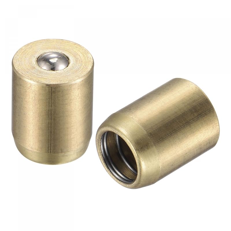Lubrificador de Óleo com Botão de Pressão em Latão uxcell 8 x 10 mm para Sistema de Lubrificação Kit com 10