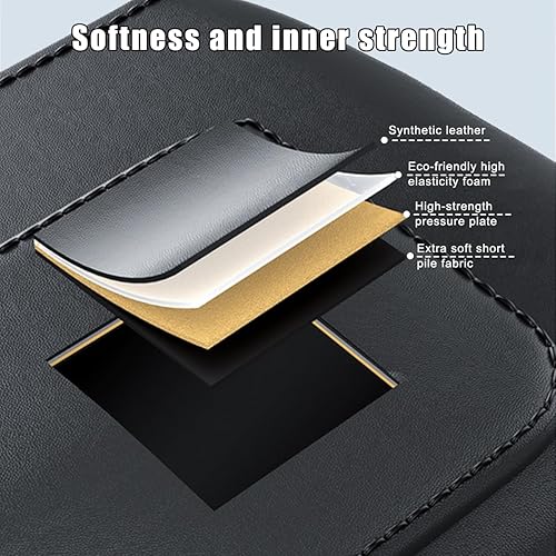 Miniatura 7 de Organizador de espacio para asiento de automóvil, organizador multifuncional de cuero para asiento de automóvil y accesorios automotrices de