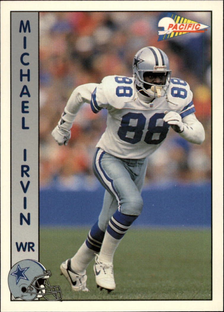 Amazon.com: 1992 Pacific Football Card #65 Michael Irvin : Collectibles &  Fine Art