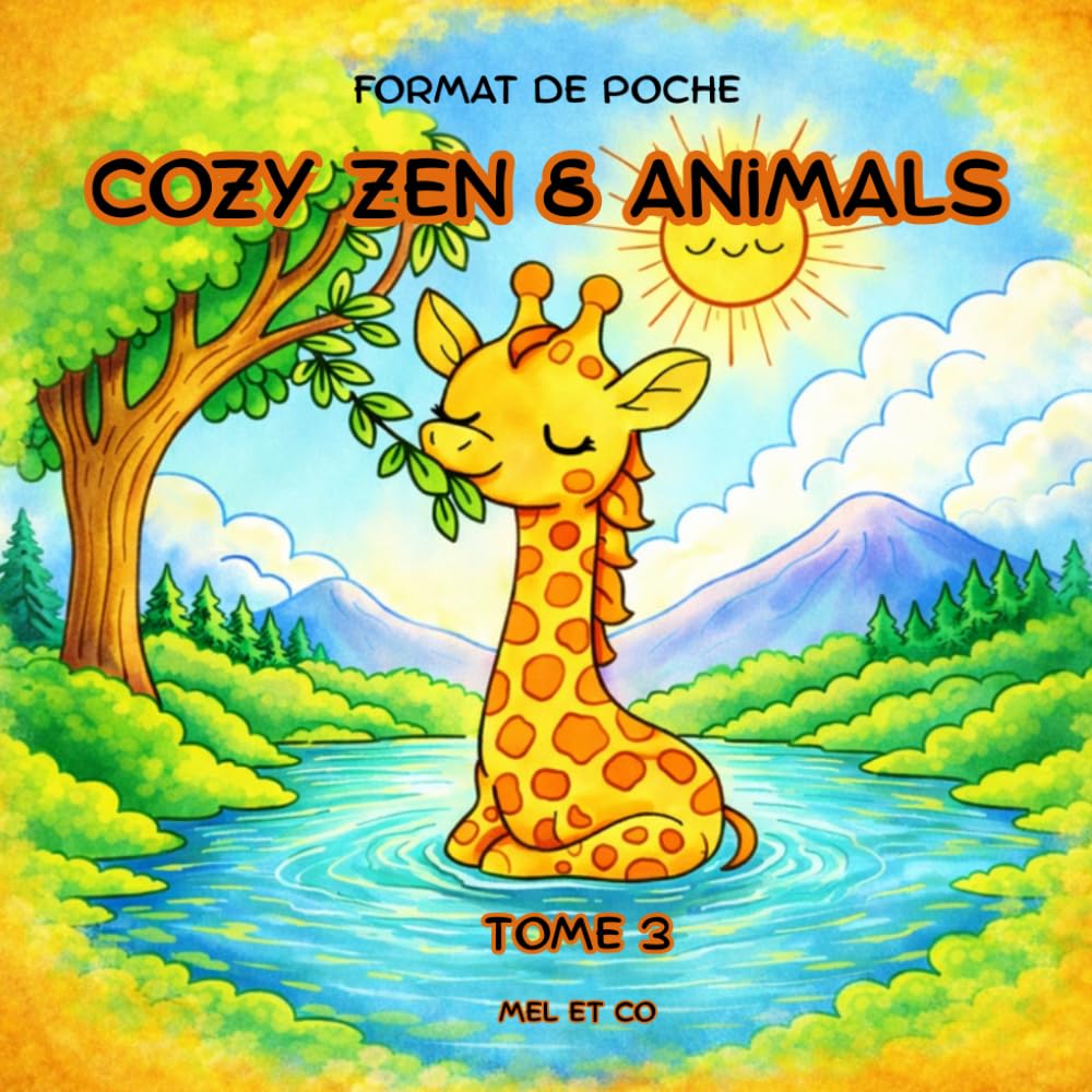Cozy Zen et Animals: Tome 3 (format de poche)