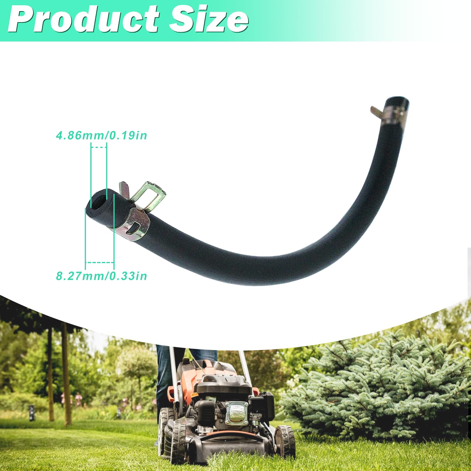 Adefol Serbatoio Benzina per Honda GX140/GX160/GX200 5.5Hp/6.5Hp, Plastica, Nuovo, Compatibile con Attrezzatura per Motori Esterni, Serbatoio per Motore