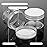 SATINIOR 24 Pieces Empty Clear Plastic Jars with Lids Round Storage Containers Wide-Mouth for Beauty Product Cosmetic Cream Lotion Liquid Butter Craft and Food (Transparent Lid, 1 oz)
